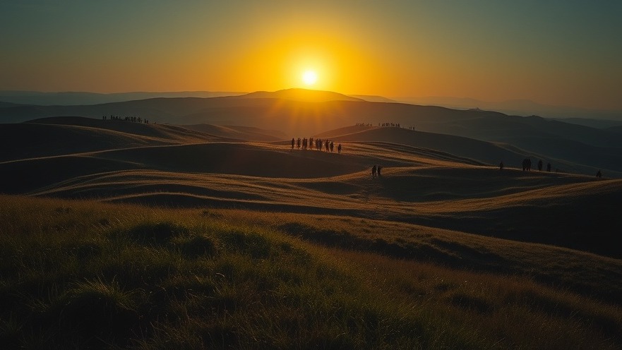 A cinematic landscape of revival, embodying spiritual warfare and the power of prayer.