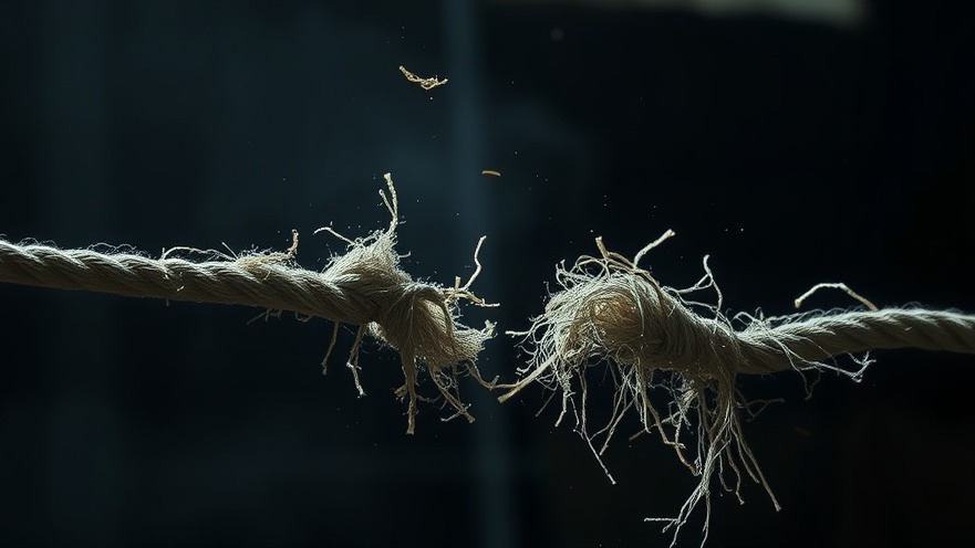 Dramatic image of snapping ropes symbolizing miracles and personal breakthrough through prayer.