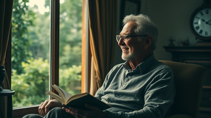 Rick Renner enjoying the power of prayer in a cozy, antique-filled living room.