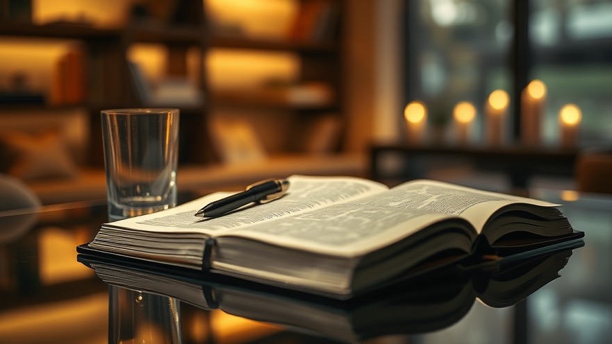 Cinematic scene of a Bible and notebook symbolizing spiritual empowerment and prophetic insights.