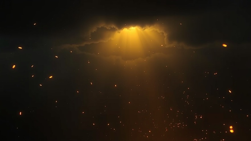 A cinematic scene of spiritual warfare, showcasing light breaking through darkness and evoking personal breakthroughs.