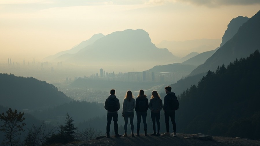 Young adults embodying faith-driven courage, resisting tyranny in a cinematic landscape.