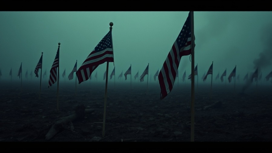 Cinematic battlefield scene representing class warfare and societal tensions.