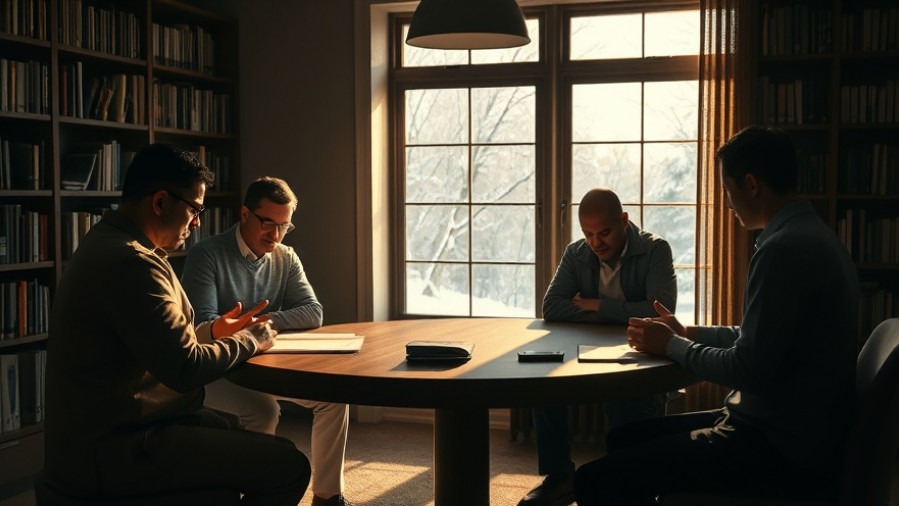 Group prayer on leadership challenges, showcasing divine intelligence and prophetic insights.