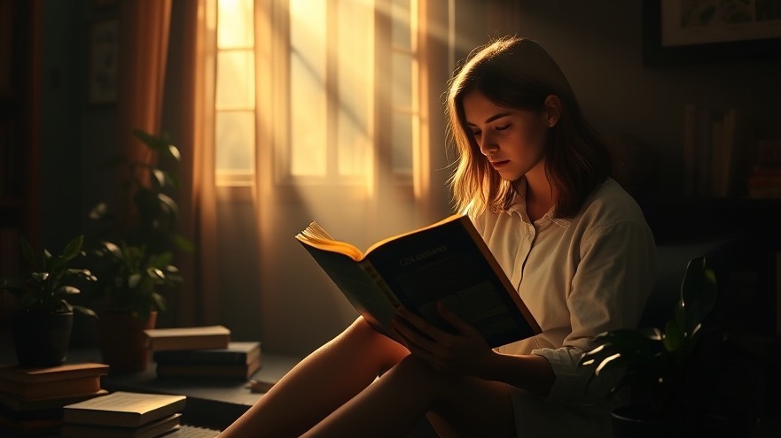 Young woman reading Colossians, embodying identity in Christ and spiritual inheritance.