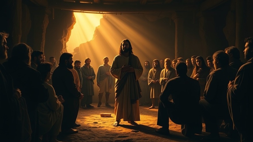 Rick Renner teaching on spiritual warfare, revival & reformation in a biblical scene.