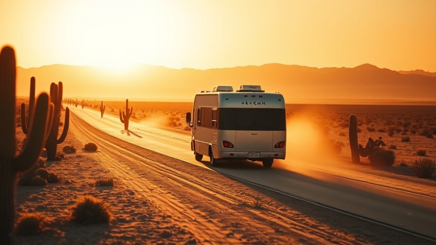 A serene desert landscape at sunset, embodying themes of faith and community outreach.