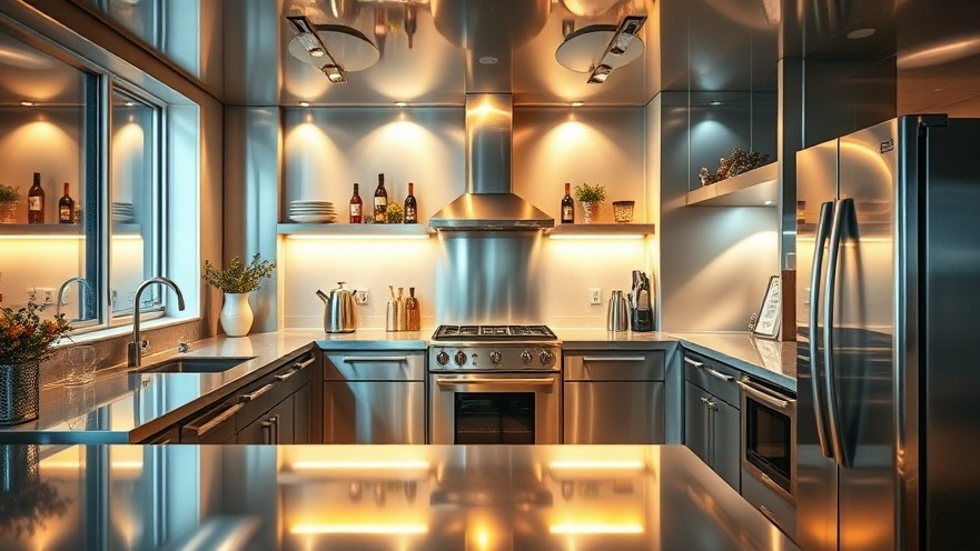 Transform Your Kitchen into an All-Metal Workspace Paradise for Remote Living