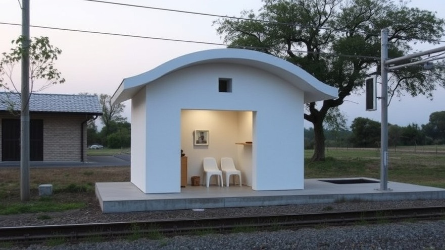 Discover Japan's 3D-Printed Railway Station: A New Horizon for Remote Workspaces