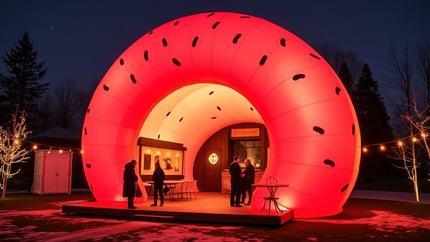Discover the Benefits of the Doughnut-Shaped Inflatable Restaurant for Digital Nomads