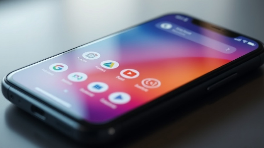 Close-up of smartphone with Google’s Gemini Home AI interface.