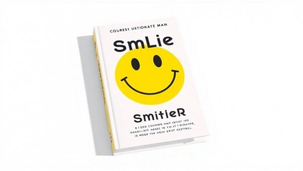 Escape the Happiness Trap book cover with smiley face and text.