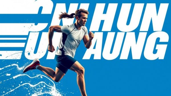 Become a Hybrid Athlete guidebook cover with athletic illustration