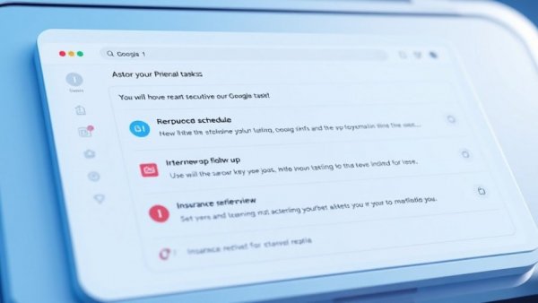Google AI Overviews in Gmail interface showing a list of tasks and priorities.