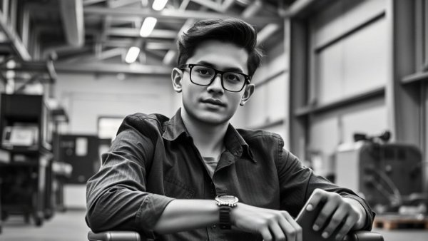 Elevate Your Casual Style with a relaxed and stylish look indoors.