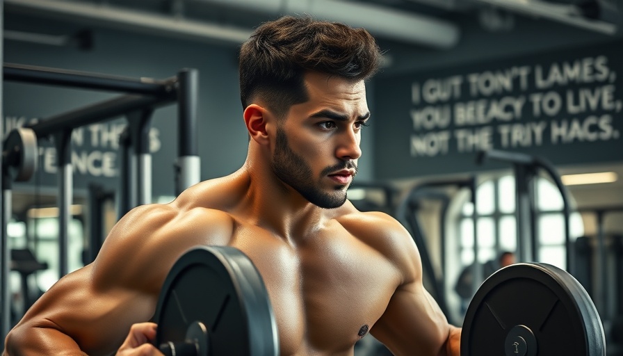 Male athlete engaged in athletic potential testing in modern gym.