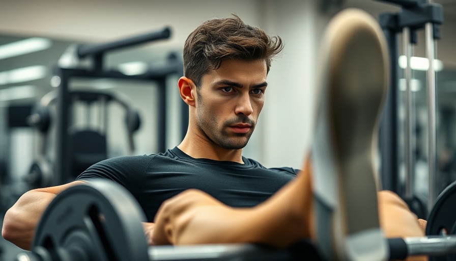 Young man performing leg press, alternative to hack squat for quad growth.