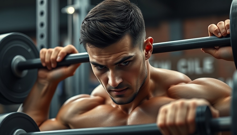 Male weightlifter showcasing strength training principles.
