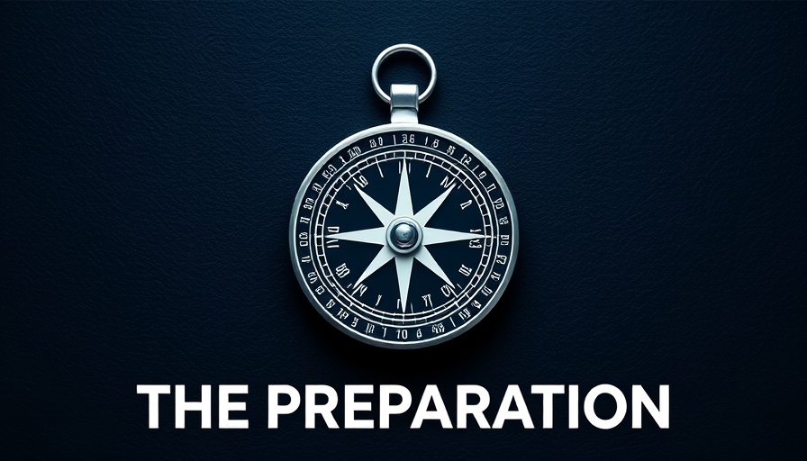 Adventure-themed skills program logo with compass design.