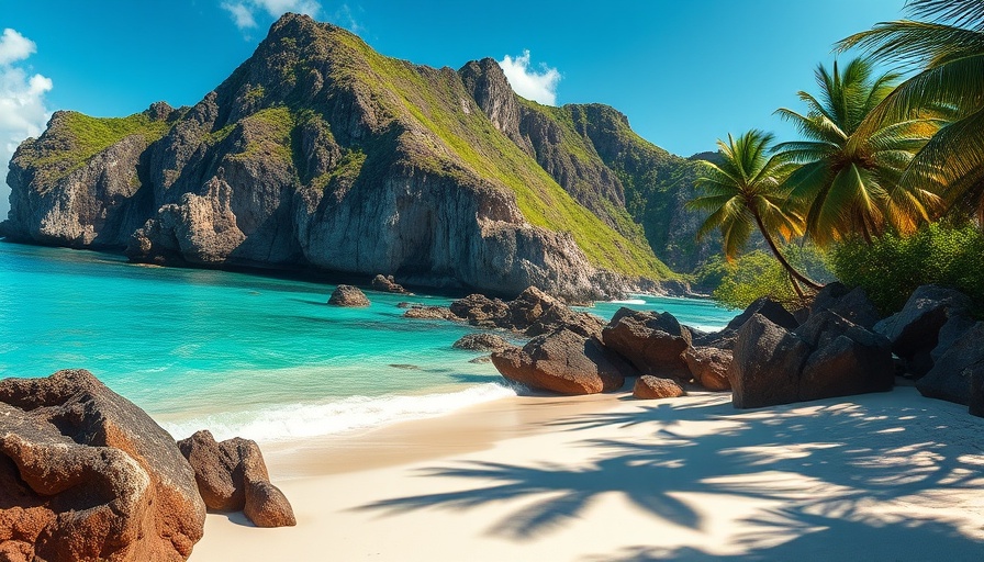 Breathtaking tropical beach highlighting the appeal of the Philippines Digital Nomad Visa.