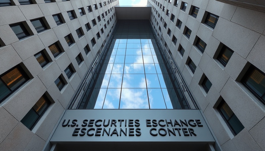 SEC headquarters building, symbolizing meme coin regulation