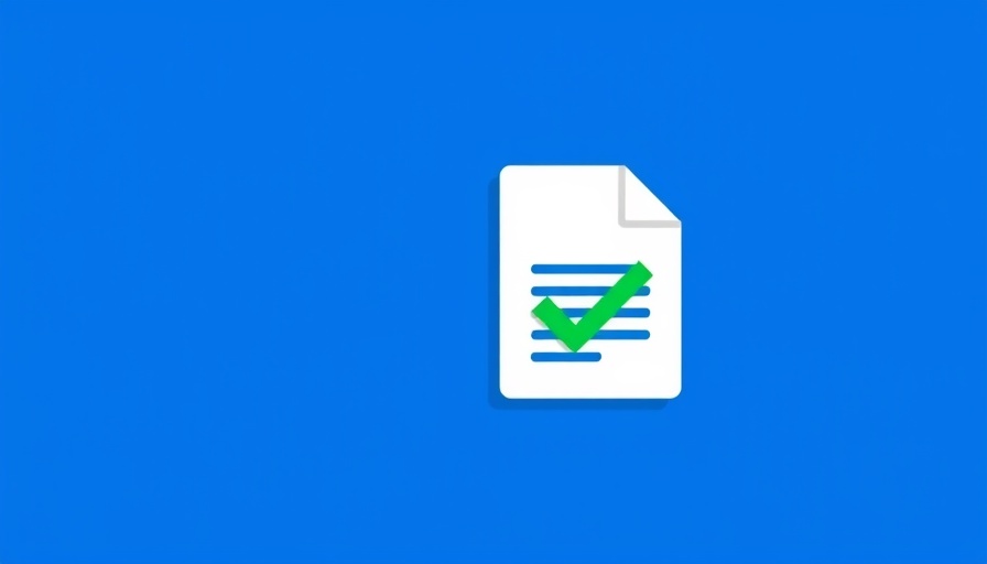 Graphic of grammar checker and plagiarism detector on blue background.