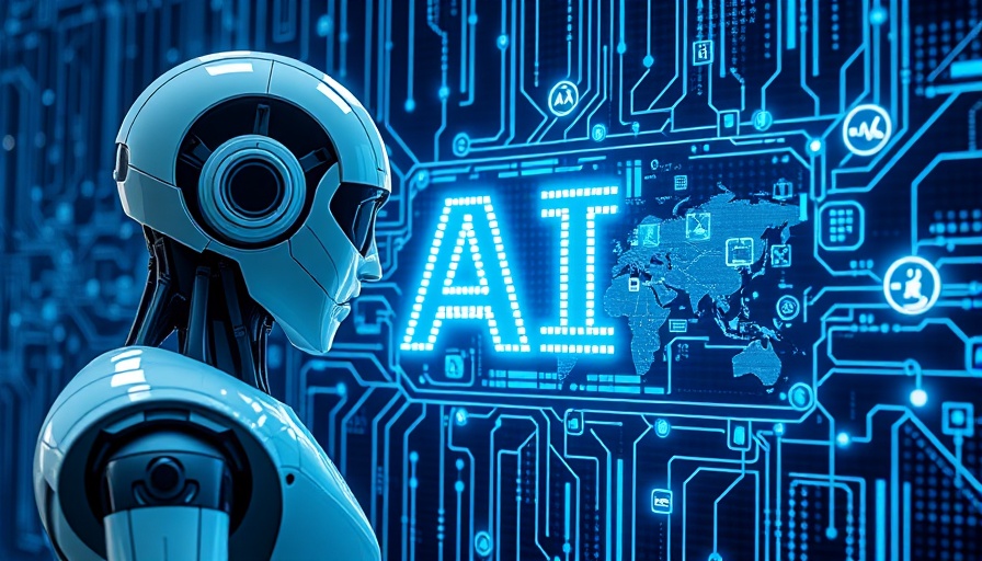 Humbot AI review with digital and robotic elements.