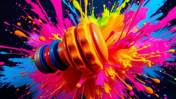 Colorful gavel illustrating disability discrimination in tech industry.