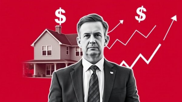 Digital collage of businessman with dollar signs, highlighting 'retirement savings irrelevant.'