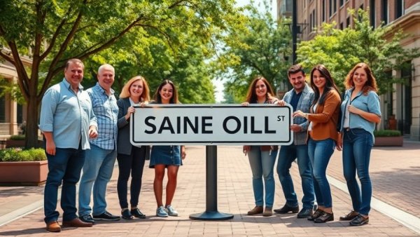 Group unveiling 'Josh Rogers Way' sign, celebrating Macon-Bibb historic tax cuts.