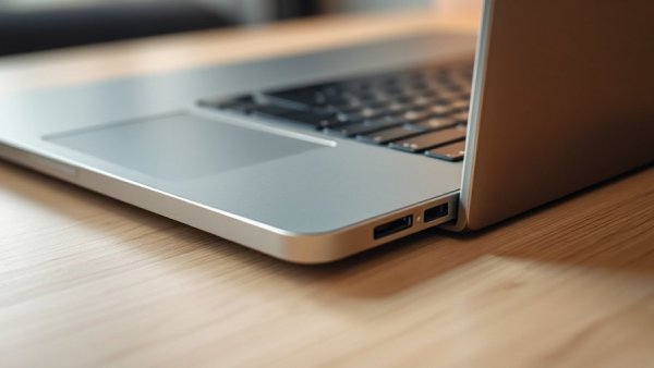 Intel Core Ultra X9 laptop sticker on wooden table.