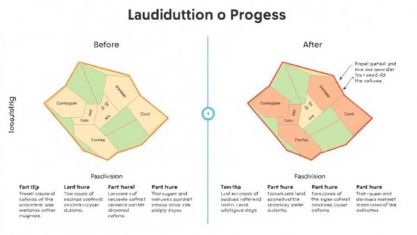 Diagram showing the 5-Step Subdivide System with parcels before and after subdivision.