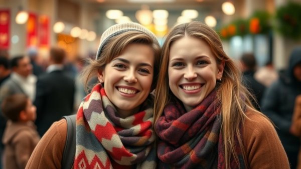 Katherine Short mental health awareness, smiling pair in vibrant attire.