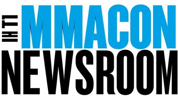 Stylized 'Macon News' logo with modern typography.