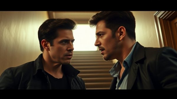 Chaotic scene capturing a confrontation, highlighting child safety concerns.