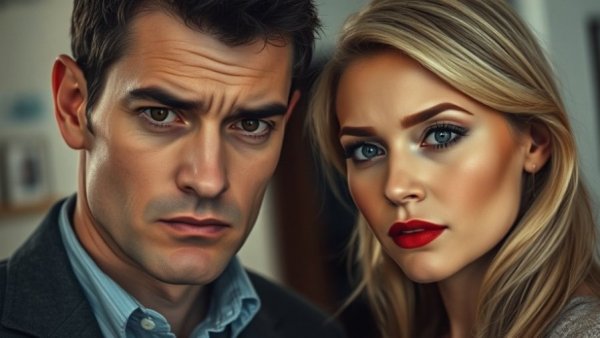 Close-up of man and woman indoors, Luka Doncic child support battle context.