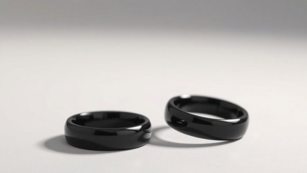Ultrahuman Ring Pro vs Oura - sleek black smart rings on gradient background.