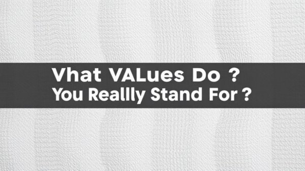 What Values Do You Really Stand For?
