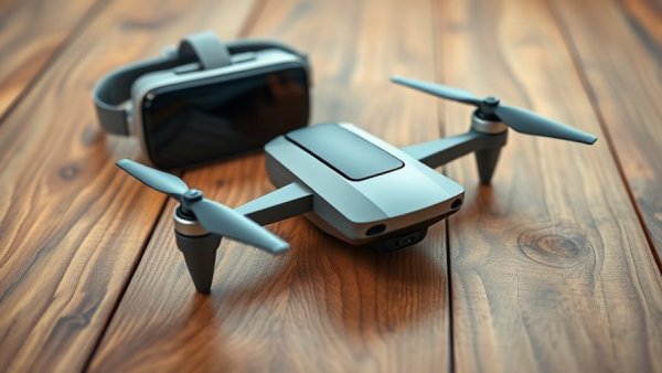 Antigravity 360 drone and VR gear on wood surface.