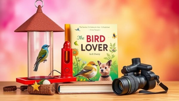 Best gifts for bird lovers including feeder and book.