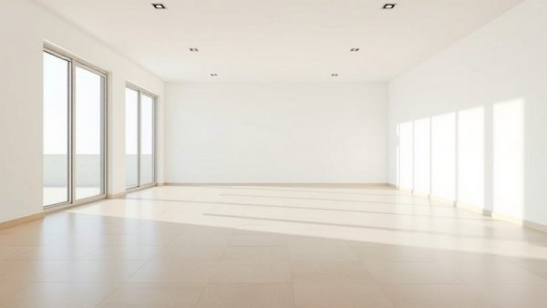 Bright empty room with large windows; how to increase natural light in your home.