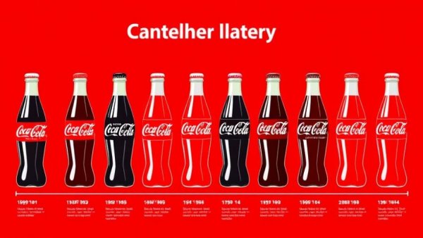 Coca-Cola's Georgia Roots and Data-Driven Branding timeline graphic.