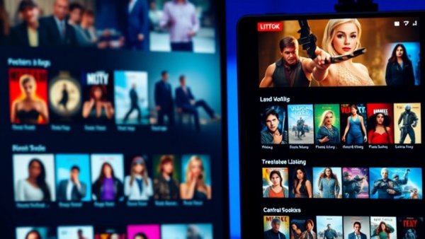 Prime Video interface showcasing TikTok-like feature on digital screens.
