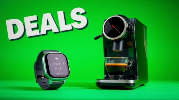 Early Memorial Day Deals on smart watch and espresso machine.