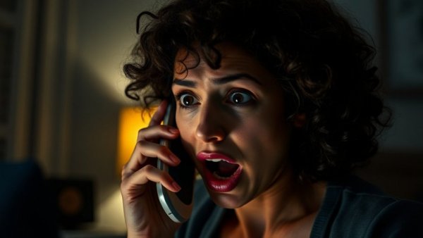 Curly-haired woman in suspenseful scene on phone, Best TV Shows to Stream May 2026.