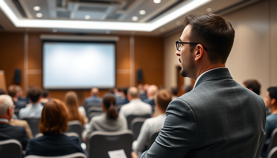 Speaker at Z-Wave Alliance Summit EMEA 2025 conference room event.