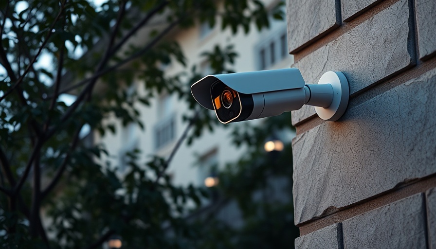 Modern security camera on a building wall, How Home Security Cameras Work