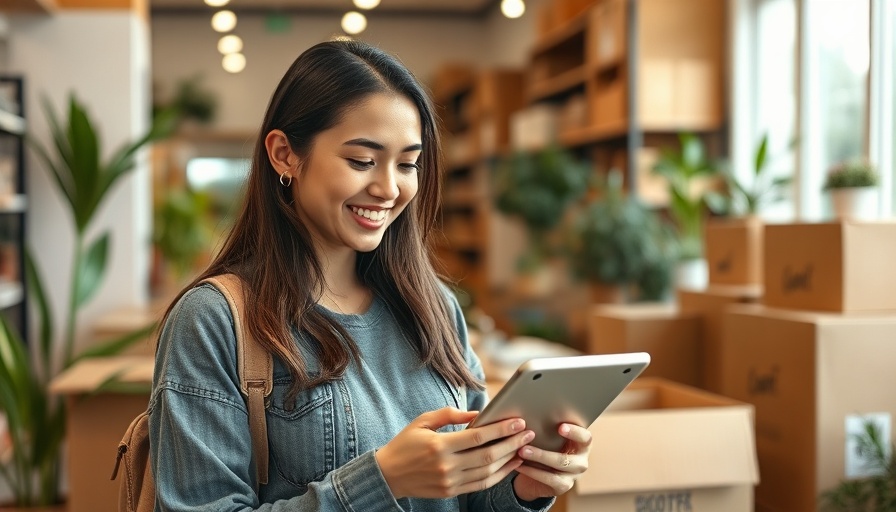 Young woman managing store inventory, showcasing retail theft statistics.