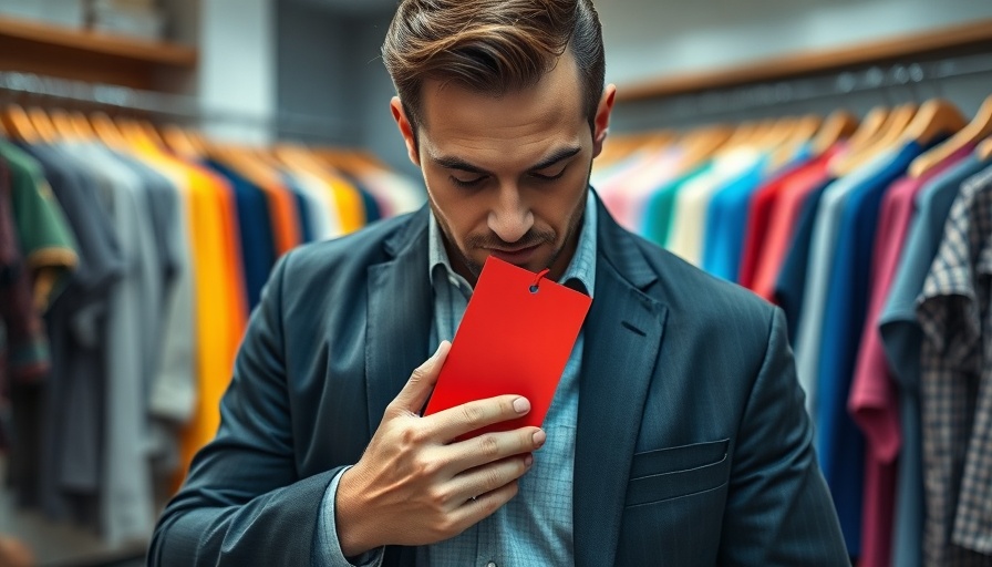 Man concealing clothing in a store, symbolizing loss prevention statistics.