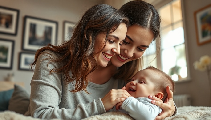 Young mother engaging with baby in warm home setting.